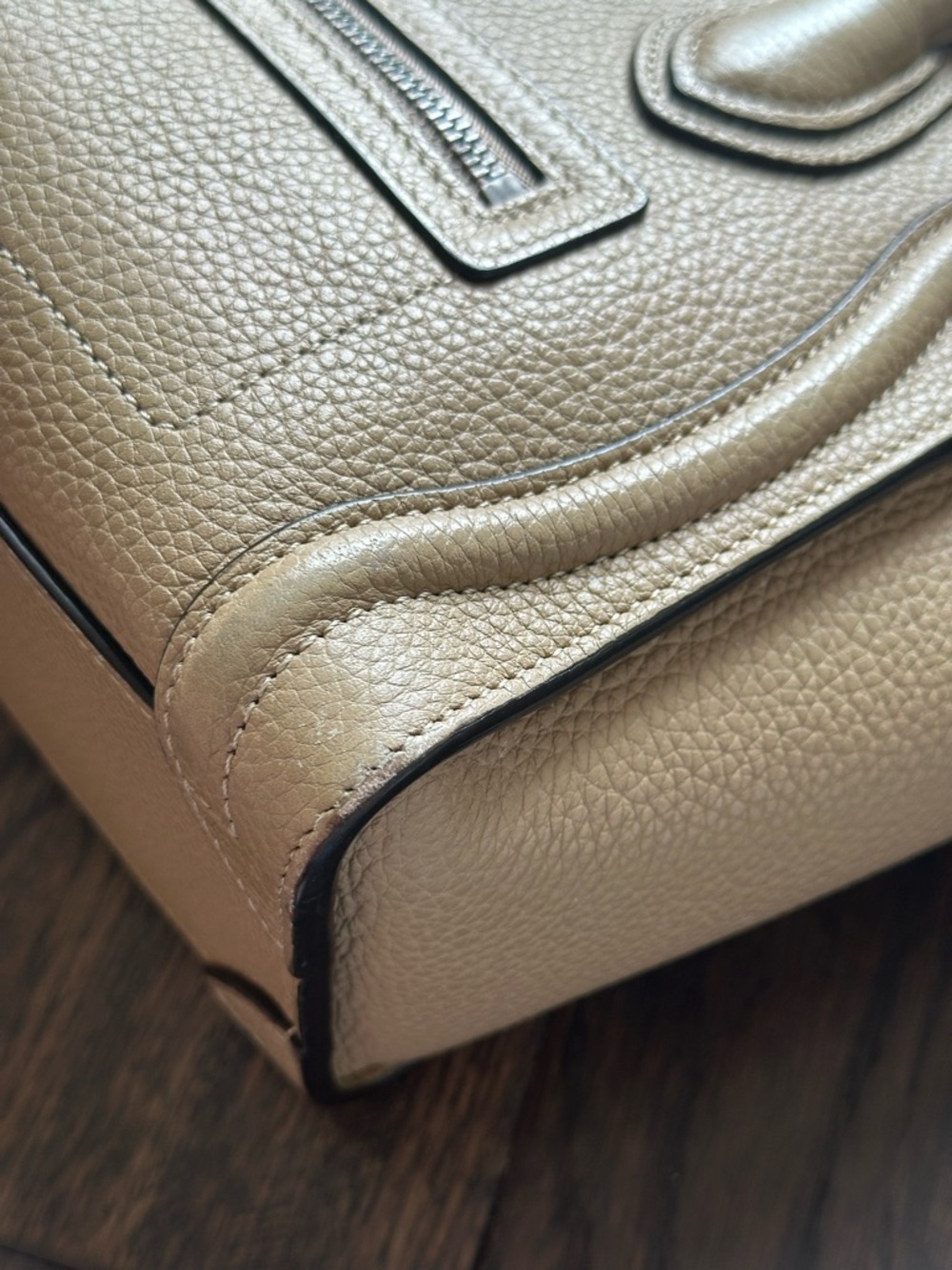 Celine Mini Luggage Tote in Beige Taupe - Picture 16 of 16